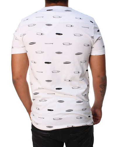 NWT French Connection Men/'s Surf Boards Short Sleeve T-Shirt S-L