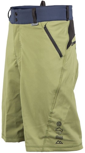 Olive Fasthouse Crossline Mens MTB Shorts