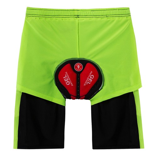 Summer Cycling MTB Shorts Quick Dry Motorcycle Reflective Short Pants Gel Padded