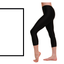 LYCRA CALF LENGTH CAPRI LEGGINGS FITNESS BALLET DANCE GIRLS KIDS LADIES WOMEN/'S