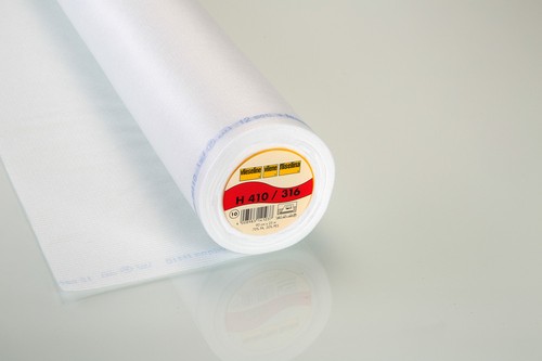 1m vlieseline h410 blanco perchas depósito anclable 90cm de ancho