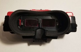 1995 Nintendo Virtual Boy Console With Adaptor, Box and Mario's Tennis, Read!