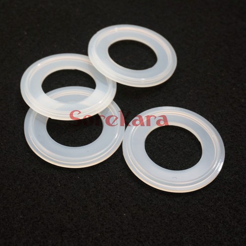 LOT 5 Fit 25mm Pipe OD 1.5/" Tri Clamp Sanitary Silicon Sealing Gasket Homebrew