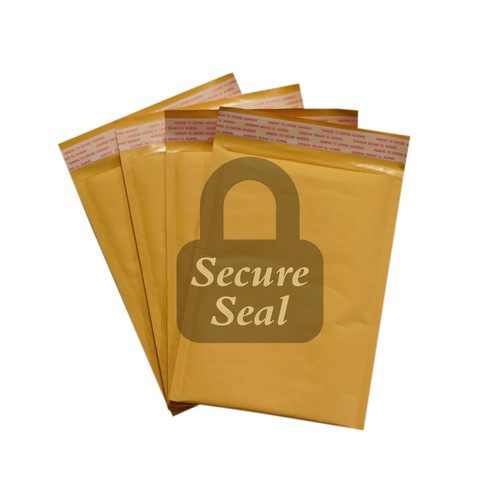 20 #0 6x10 Kraft Bubble Mailers Self Seal Padded Shipping Envelopes 6/"x10/"