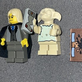 Lego Minifigure Harry Potter Lucius Malfoy & Dobby 4731 EXCELLENT!