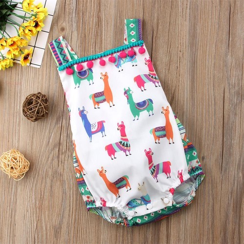 Newborn Toddler Baby Boy Cotton Romper Bodysuit Jumpsuit Clothes Outfits 0-24m
