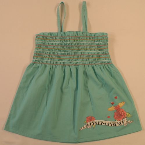 Harley-Davidson Girls 12//14 Smock Babydoll Top NWT $24