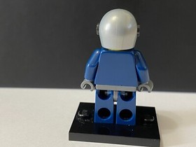 Lego Agent Fuse Minifigure (8630) Agents minfig With Helmet Dark Blue Police