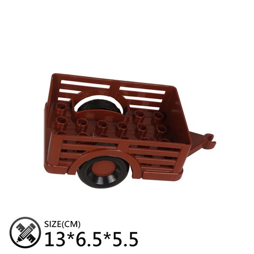 trailer Car motorcycle boat Big size Building Blocks collocation Vehicle