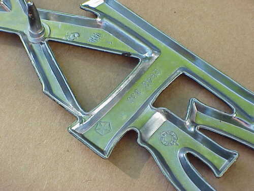 1968 68 1969 69 1970 70 1971 71 Plymouth GTX Nameplate MoPar NOS