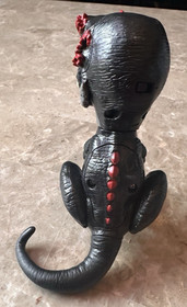 Wowwee Fingerlings Untamed Interactive Black T-Rex Infrared Dinosaur - EUC!