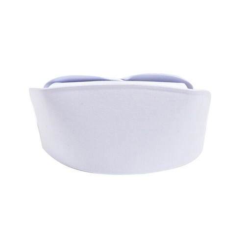 Hospital Women Solid Color Nurse Uniform Hat Back Button Cosplay Costume Cap Cle