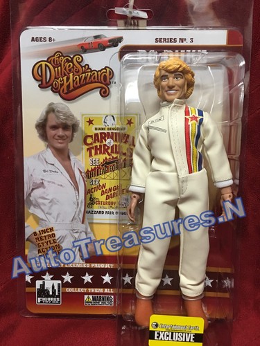Figures Toy Dukes Of Hazzard Retro Action 8/" Bo Duke White Carnival Of Thrills