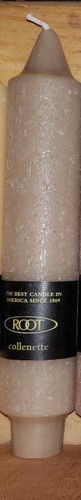 7/" 7 inch Timberline Collenette// 9/" 9 inch Smooth Taper Root Candles 5/" 5 inch