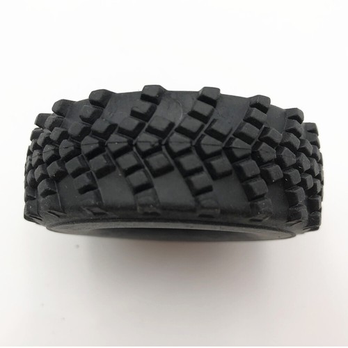 4Pcs Soft Rubber Tires Wheel for WPL B-14 B16 B36 B24 Military Truck 1//16 RC Car