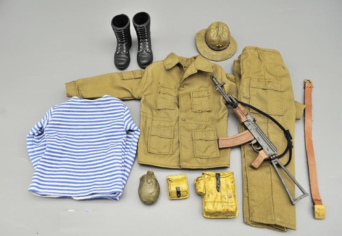 1//6 Scale Soldier Uniform Set /& AK47 Model for 12/" Action Figure