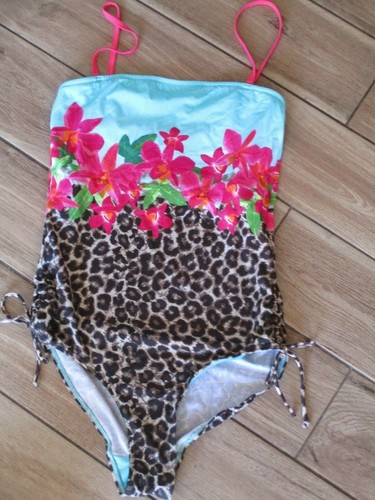 LADIES SWIMWEAR SWIMMING COSTUME SET SIZES 10,12,16 BRAND NEW