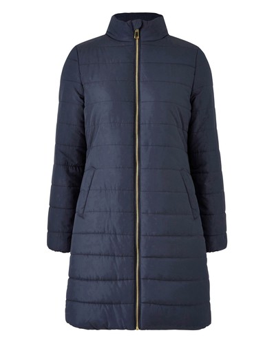 Femme Veste Matelassée 3//4 Longueur simplement être