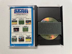 Joe Montana's NFL Football (Sega CD, 1993) CIC w/Manual/Reg.Card VF GREAT Tested