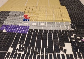 LEGO Minecraft 21117 Ender Dragon BOX MANUAL 2 pcs lost + lite brick not working