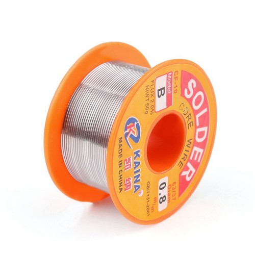 63//37 0.8mm 50g Tin Lead Rosin Core Solder Flux Soldering Welding Iron Wire/_UK