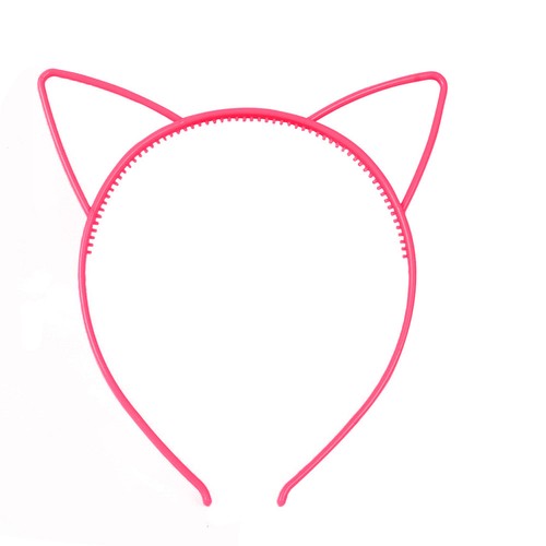 LX/_ FJ Women Girl Cat Ears Hair Band Headband Plastic Costume Orecchiette Hea