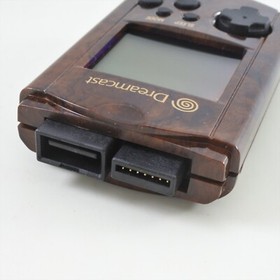 Dreamcast Visual Memory WOOD GRAIN HKT-7000 Boxed Sega Official VMU 2710 dc