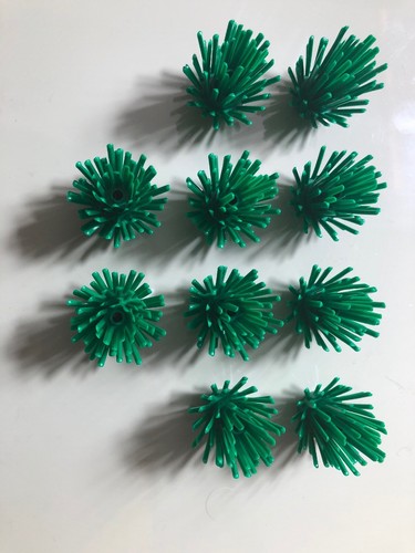 Brand New 10 Pieces Lego GREEN Plant Tree PRICKLY BUSH 2x2x4 #6064.