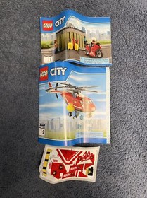 LEGO City 60108 Fire Response Unit Open Box Sealed Bags New