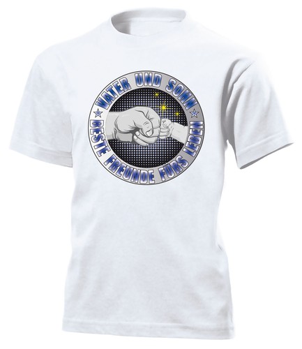 colori Padre e figlio amici per la vita Bambini T-shirt 116 a 164 Vers