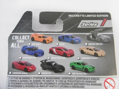 NISSAN Skyline GTR matt ech 1//60 MAJORETTE métal neuf 7//9 LIMITED EDITION