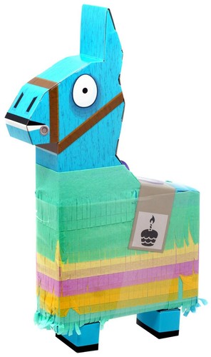 Fortnite ilama Drama saque Pinata Figura De 4 Polegadas e acessórios Voyager Escura