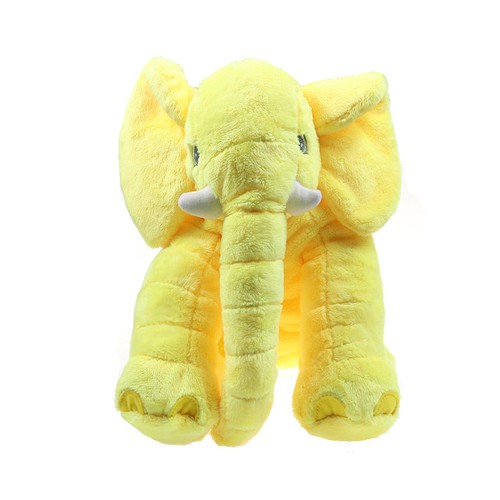 Long Nose Elephant Doll Pillow Soft Plush Stuff Lumbar Pillow For Baby Kids Toys