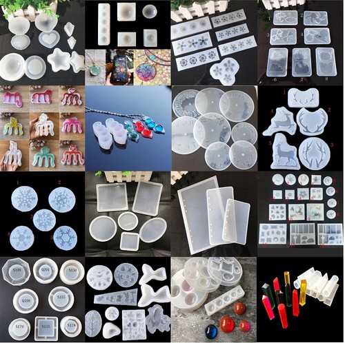 Silicone Resin Mold for DIY Jewelry Pendant Making Tool Mould Handmade Craft