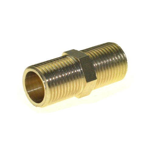 2pcs 1//2/" Male Lengthen 50mm Outer 20mm Brass Adapter Coupler Connector