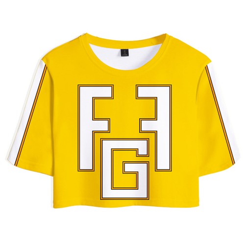 Details about / My Hero AcademiaToyoura Taishirou Cosplay Women Summer 3D Print Crop Top Shorts
