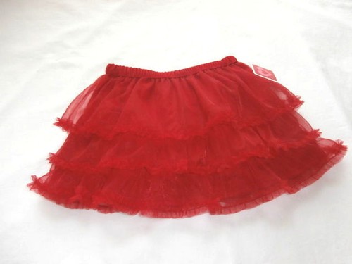 You Choose Valentine Day Ruffled Toddler Girls Tulle Skirt Three Tiered