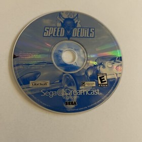Speed Devils (Sega Dreamcast, 1999) Manual/ Disc Only- Tested/ Authentic