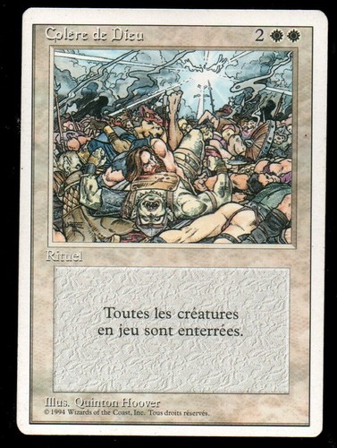 *MRM* FR//VF Colère de dieu Wrath of god MTG FWB
