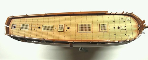 1:87 Airfix HMS Bounty wood deck for model