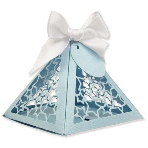 Sizzix Thinlits Die Set Triangle Boîte Cadeau-Neuf