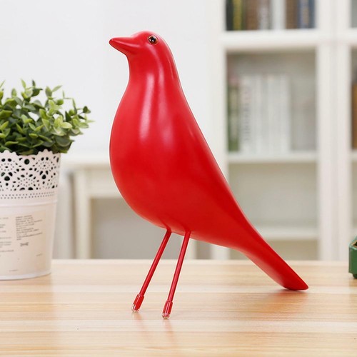 schwarz taube vogel Figur dekoration VITRA EAMES HOUSE BIRD