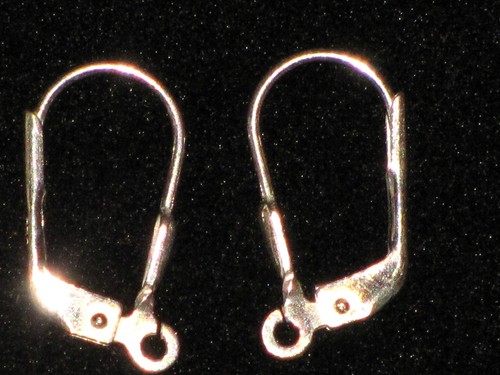 Par 1 ohrhaken con plegable perchas aretes plegable-brisur 925 plata