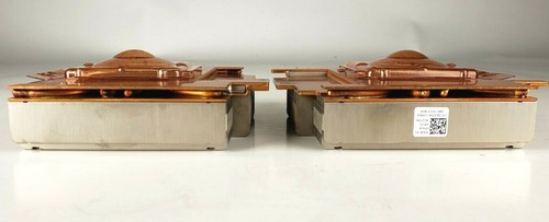 2 New Pair Dell PowerEdge R610 Heatsink w//Copper Base /& Heatpipes 130W G1TJH