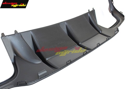 For Mercedes Benz W204 Rear Diffuser Sport Sedan PP C180 C200 250 Diffuser 12-14