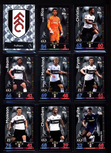 TEAMS C to F 18//19 *Please Select* 2018//19 MATCH ATTAX 2018-2019