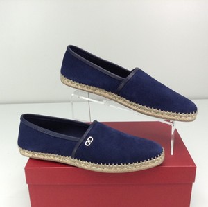 Salvatore,Ferragamo,Nadal,Blue,Suede,Slip,on,Loafer,