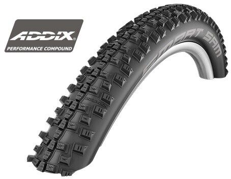 Pneus Schwalbe Smart Sam Performance 26x2.25/"//57-559 mm-Noir