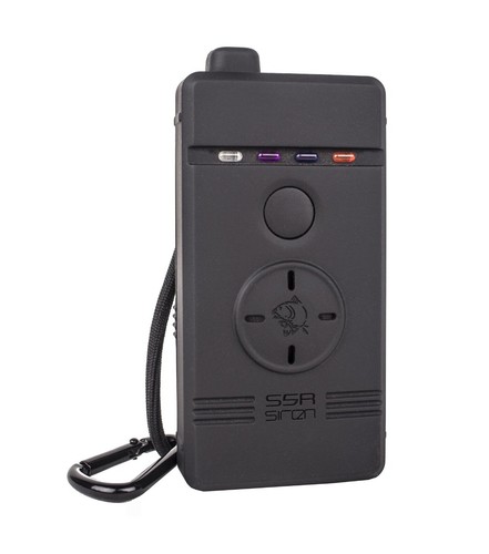 Sirena de S5R 2 caña alarma Nash /& Juego Receptor en Blanco-Totalmente Nuevo-Entrega Gratuita