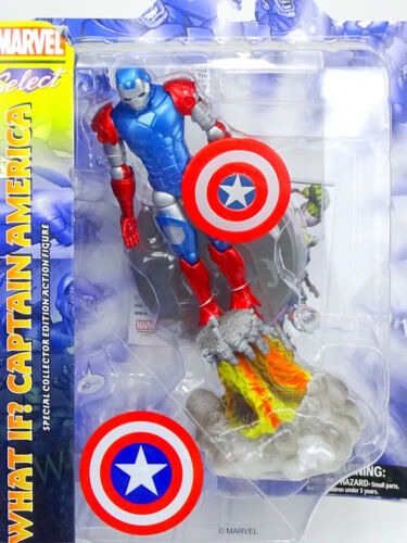 MARVEL DIAMOND SELECT TOYS WHAT IF CAPTAIN AMERICA ACTIONFIGURE PVC STATUE 8/"